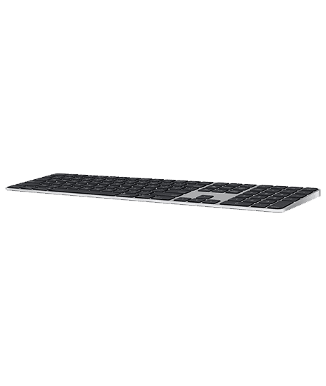 Magic Keyboard with Touch ID and Numeric Keypad for Mac models with Apple silicon - US English - Black Keys